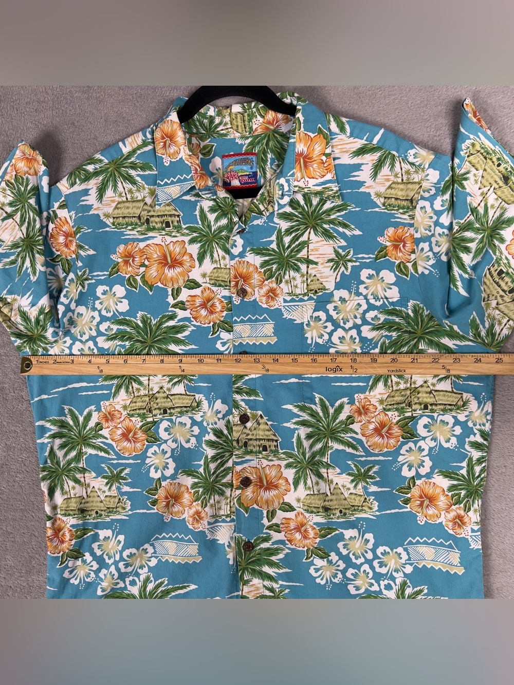 Joe Kealoha By Reyn Spooner Hawaiian Shirt Men's Large Tropical Floral Vacation - Picture 8 of 11